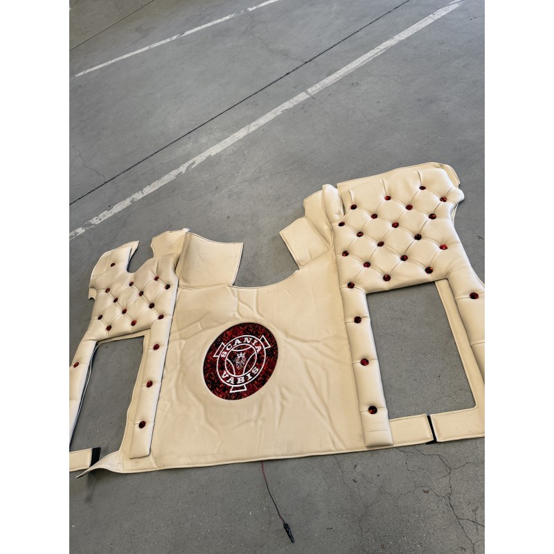 Dépôt vente - Tapis de sol Scania S pneumatique Beige/Danois rouge Dépôt vente - Tapis de sol Scania S pneumatique Beige/Danois rouge