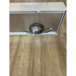 Dépôt vente - Enseigne rectangle 130x20x12 éclairage blanc