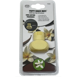 Mini Poppy grace mate air refreshner vanilla