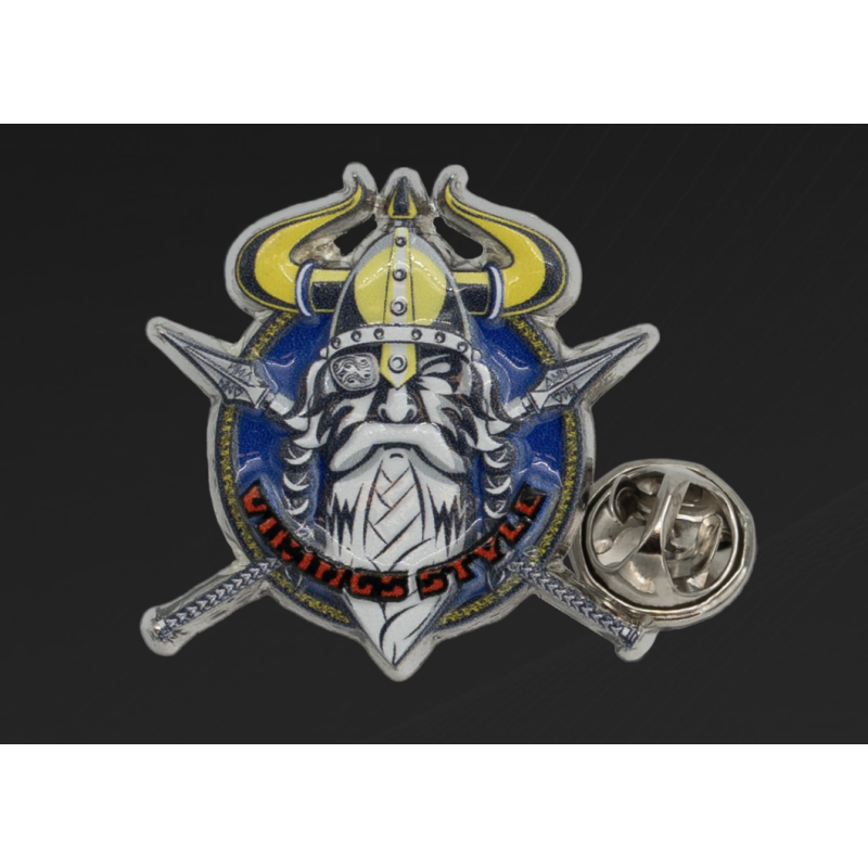Pin - Viking Style Round Pin - Viking Style Round