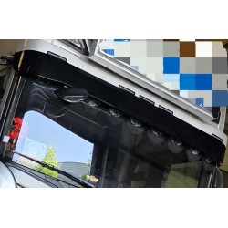 Dépôt vente - Rajout de visière Scania Ng peint noir 30 cm