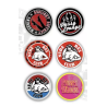 18+ - LOT DE 6 - AUTOCOLLANT 3D DELUXE FULL PRINT