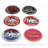 18+ - LOT DE 6 - AUTOCOLLANT 3D DELUXE FULL PRINT