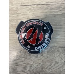 EMBLEME DE CALANDRE AVEC SOCLE CHROMÉ