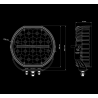 Big Energy 9" FULL LED driving light - Extended Beam