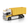 LENZ GERÜSTBAU SCANIA R6 HIGHLINE RIGED TRUCK WITH HOOKLIFT SYSTEM 6X2 TAG AXLE + 40M3 CONTAINER - 01-4716