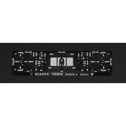 Porte plaque scania vais