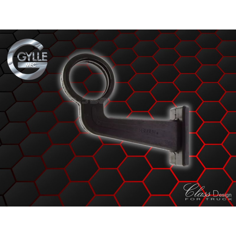 Support coudé long feu GYLLE (190mm)