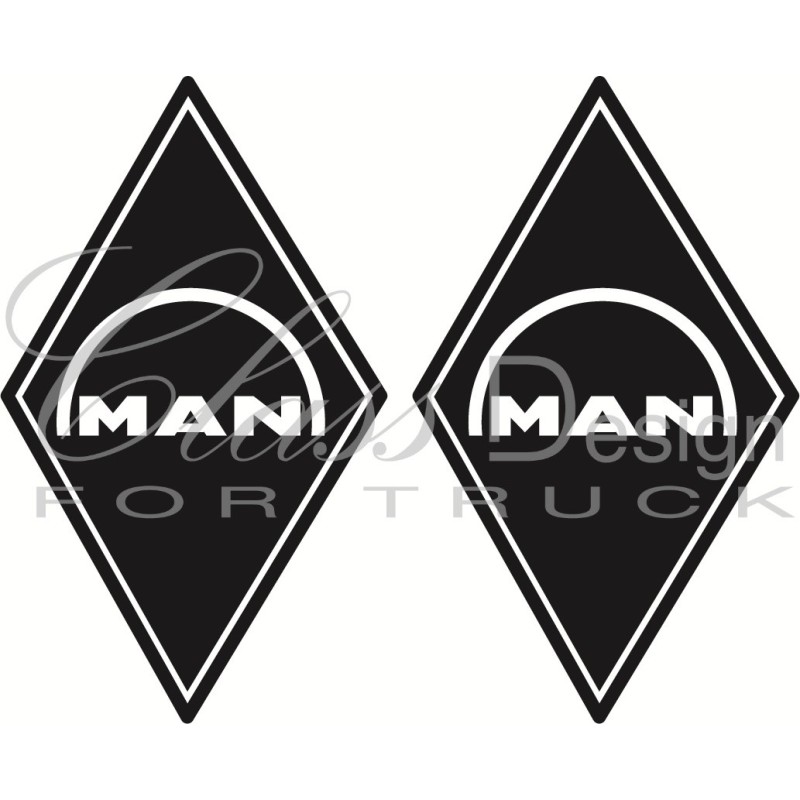 Stickers Losange Man Stickers Losange Man