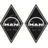 Stickers Losange Man Stickers Losange Man