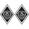 Stickers Losange Griffon Scania