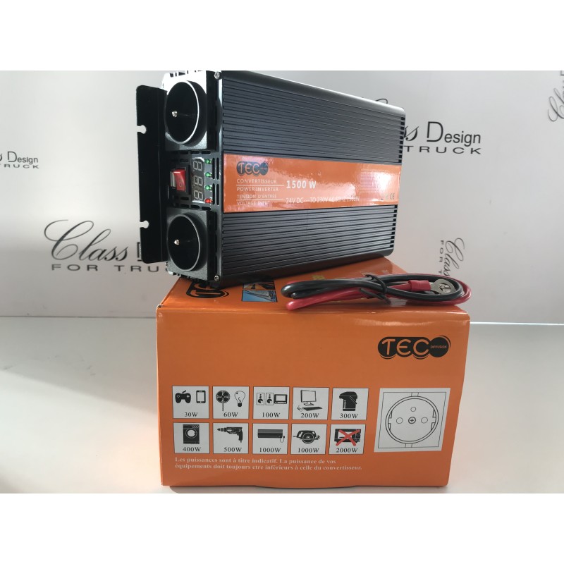 Convertisseur 24V - 1500W Convertisseur 24V - 1500W