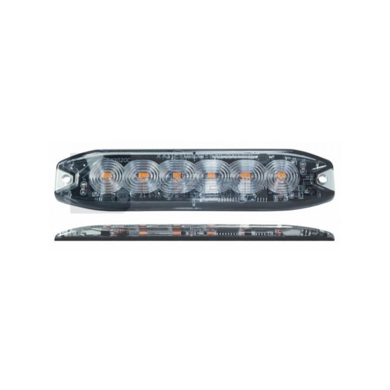 Feu flash 6 LED extra plat Feu flash 6 LED extra plat