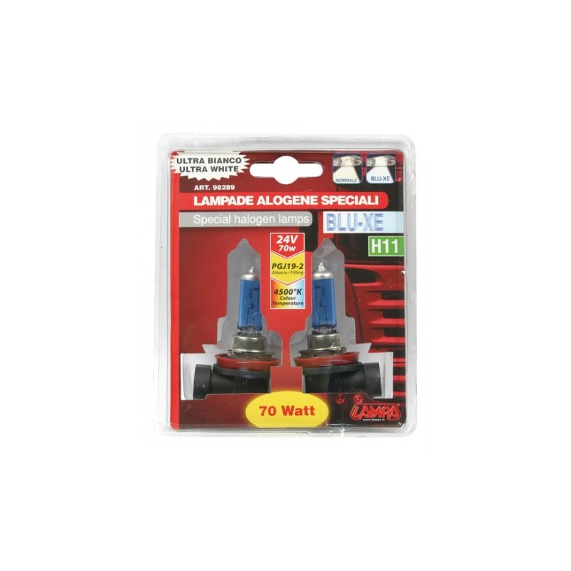 Lot ampoules H11 24V 70W