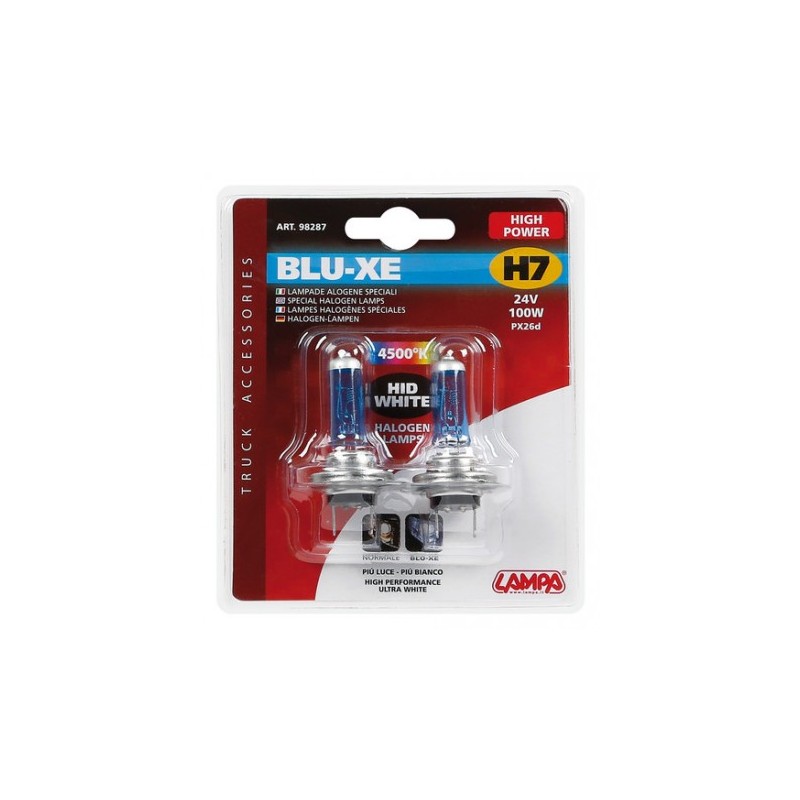 Lot ampoule H7 24V 100W