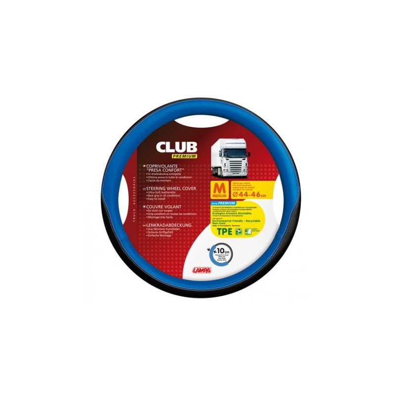 COUVRE VOLANT CLUB 44/46 BLEU COUVRE VOLANT CLUB 44/46 BLEU
