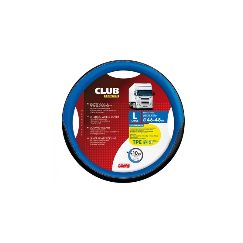 COUVRE VOLANT CLUB 46/48 BLEU COUVRE VOLANT CLUB 46/48 BLEU