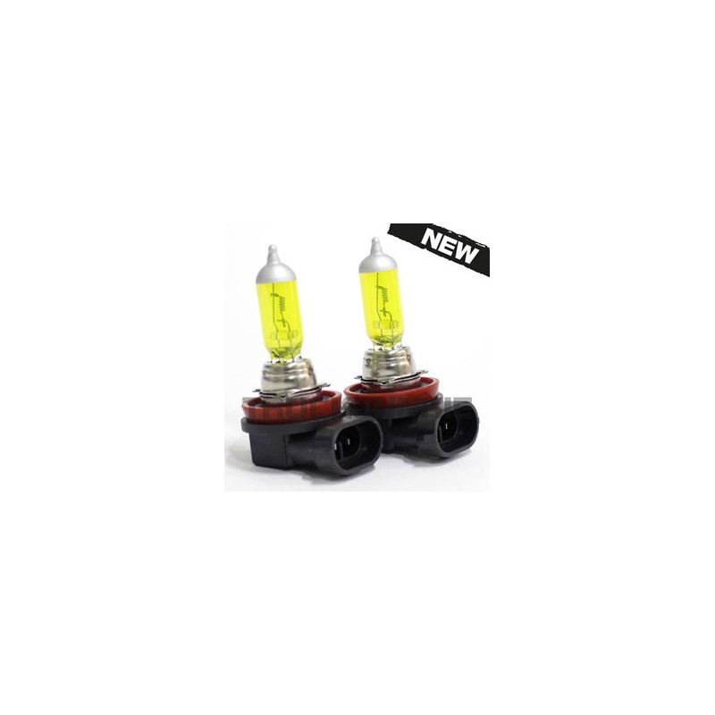 LOT AMPOULES H11 JAUNE 24V 70W