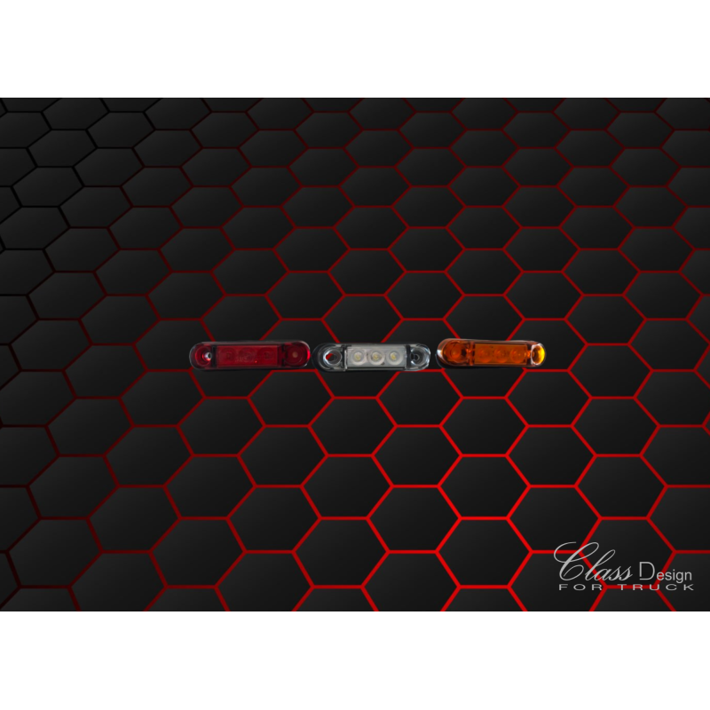 Feu de position 3 LED 12/24V