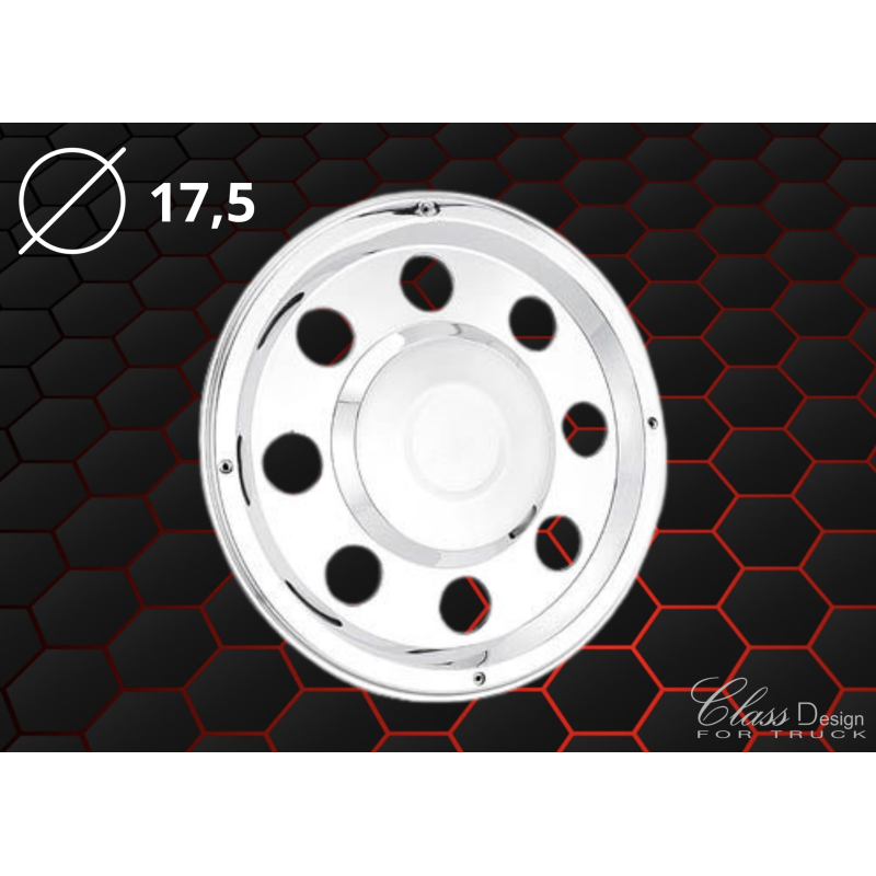 enjoliveur standard plat pour jante 17.5"