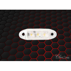 Feu led orange Lucidity pour rampe Metec