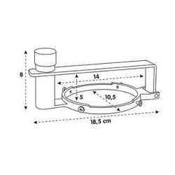 Antivol de carburant diamètre 80mm