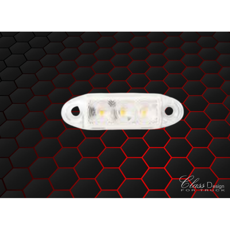 Feu led éclairage rouge Lucidity pour rampe Metec