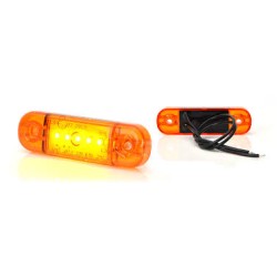 feu de position 5 LED orange 12/24V