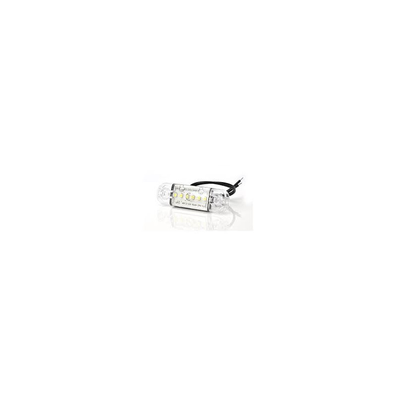 Feu de position 6LED blanc 12/24V