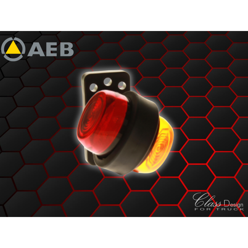 Feu de gabarit LED compatible Gylle OR/RO 12/24V Feu de gabarit LED compatible Gylle OR/RO 12/24V