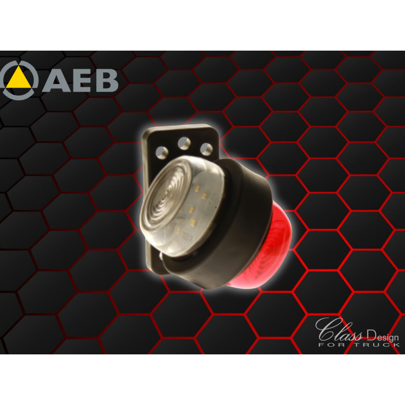 Feu de gabarit LED compatible Gylle RO/CR 12/24V Feu de gabarit LED compatible Gylle RO/CR 12/24V