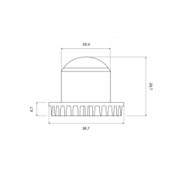 Paire de feux flash à led pour optique