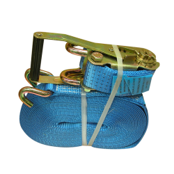 Sangles d'arrimage camion à cliquet 12M 5T, à crochets doigts écartés