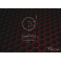 Feu arrière 3 fonctions à LED