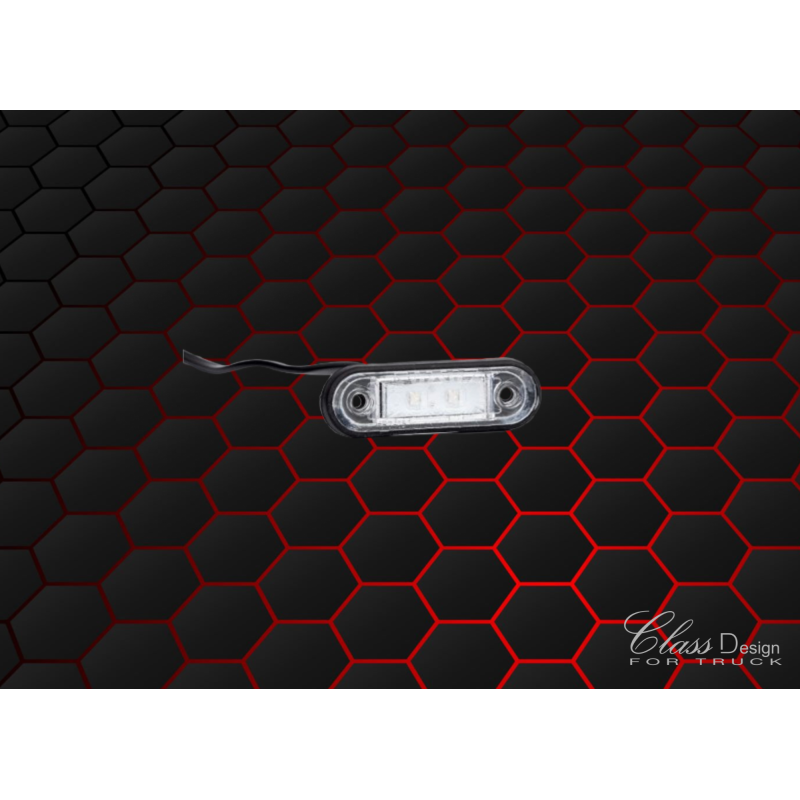 Feu de position encastré Orange