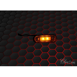 Feu de position encastré Orange