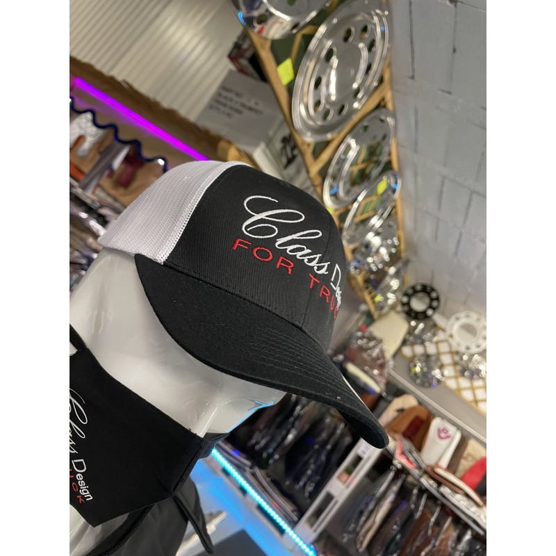 Casquette Class Design Noir / Blanc