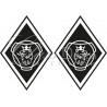 Stickers Losange Griffon Scania