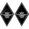 Stickers Losange DAF