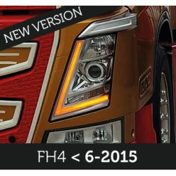 A PARTIR DE 2015 - KIT DE CONVERSION DRL ORANGE - APPROPRIÉ POUR VOLVO FH4