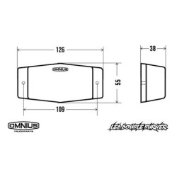 Double-Ampoules à LED Blanc