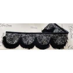 Frange Danois Gris Fils Noir