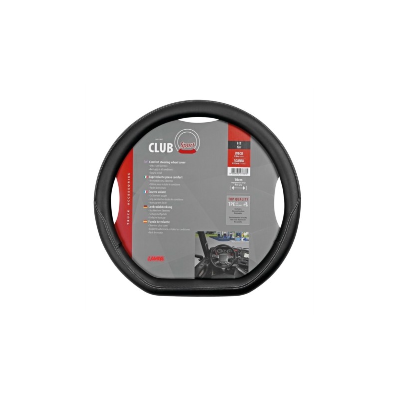 COUVRE VOLANT CLUB SPORT IVECO S-WAY / SCANIA R/S SERIE 7 COUVRE VOLANT CLUB SPORT IVECO S-WAY / SCANIA R/S SERIE 7