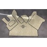 Tapis et Couvre Moteur DAF XF106 Gamme Deluxe Beige Gaufré