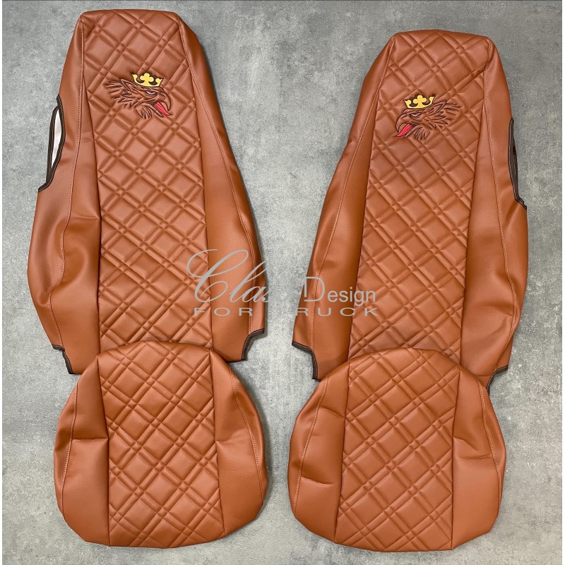 Housses de sièges pour Scania NG Gamme Premium Siège Passager Pneumatique Housses de sièges pour Scania NG Gamme Premium Siège Passager Pneumatique