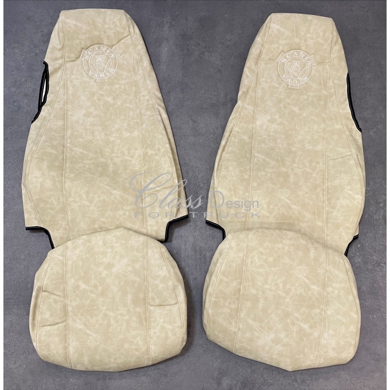 Housses de sièges pour Scania NG Gamme Deluxe Siège Passager Pneumatique Housses de sièges pour Scania NG Gamme Deluxe Siège Passager Pneumatique