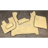 Tapis et Couvre Moteur IVECO S-Way Gamme Deluxe Beige Lisse