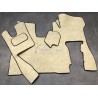 Tapis et Couvre Moteur Scania S Gamme Deluxe Beige Lisse Siège passager pneumatique