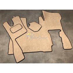 Tapis et Couvre Moteur Scania S Gamme Deluxe Sabia Lisse Siège passager pneumatique
