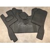 Tapis et Couvre Moteur Scania Next Gen cabine R  Gamme Deluxe Noir Lisse Siège passager strapontin